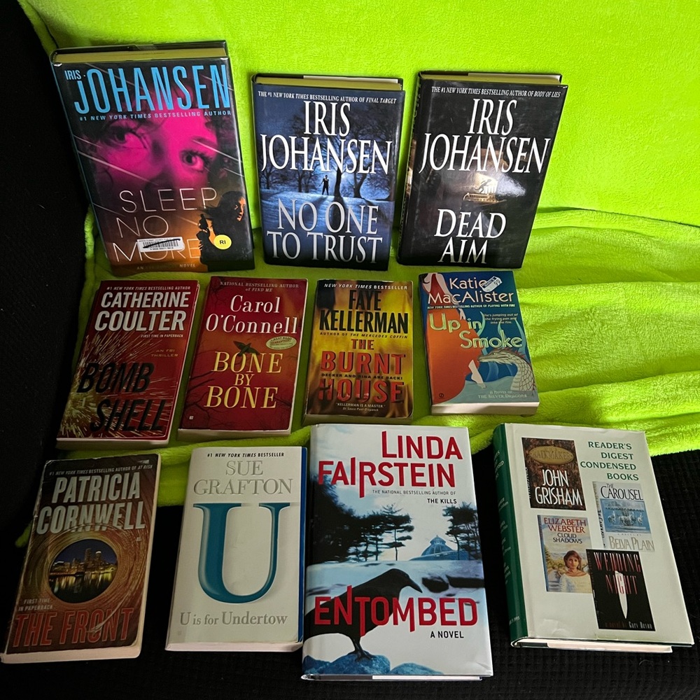 10books. Slightly used.